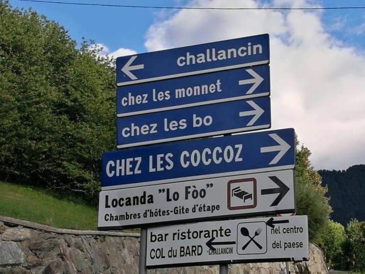 Appartamento Casa Coccoz La Salle Esterno foto